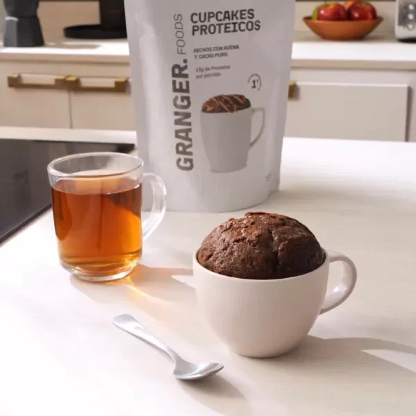 Producto - CUPCAKES PROTEICOS 360 GRS. - GRANGER - CHOCOLATE - 2