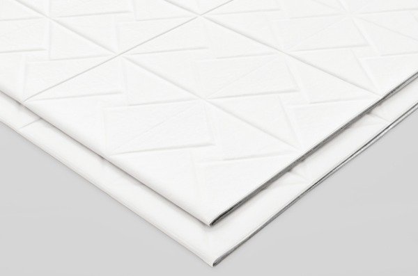 Producto - Placa Soft autoadhesiva Cuero Marfil 70 x 70 cm Muresco