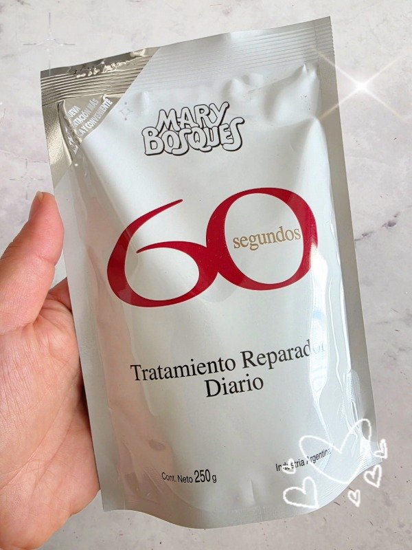 Producto - Mary Bosques Tratamiento reparador diario 60 segundos doypack 250g