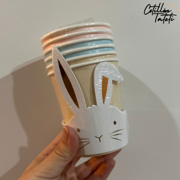 Producto - VASO BUNNY OREJAS - 6 UNIDADES