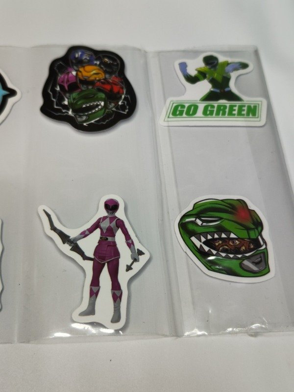 Producto - Pack Stickers / Power Rangers Lote N5 5 cm - 2