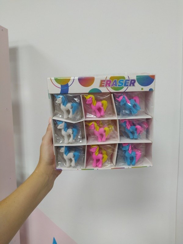 Producto - Goma por unidad unicornio