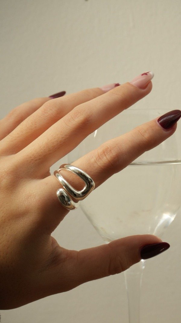 Producto - Anillo Koli plateado