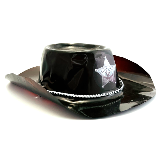 Producto - Sombrero policía sheriff x un