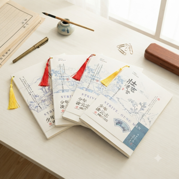 Producto - CUADERNO ARTISTICO INSPIRADO EN CHINA C/BORDA - 1