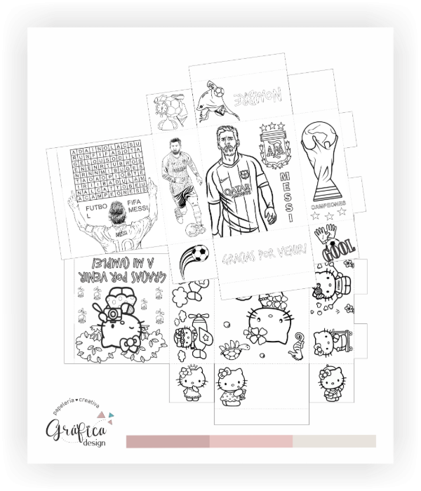Producto - CAJA GOLOSINERA PINTABLE (DIGITAL)
