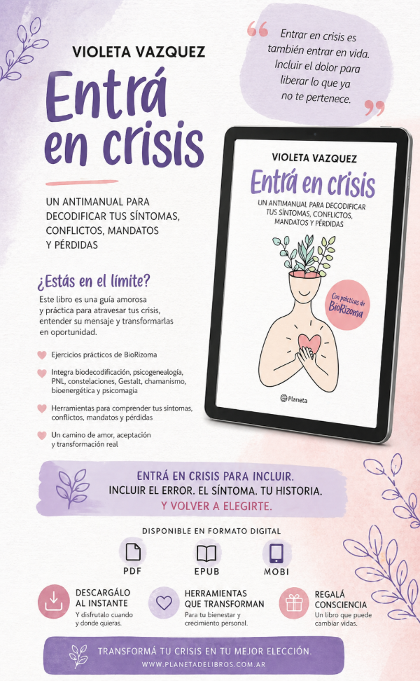 Producto - Entrá en crisis Violeta Vazquez