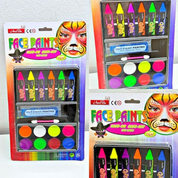 Producto - Set de pintura facial y corporal artística