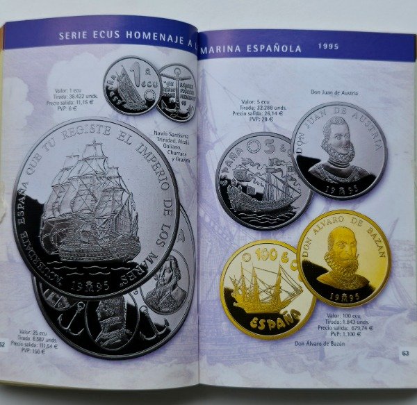 Producto - Catalogo Monedas Conmemorativas de la Real Casa de España (1989-2011) - 1