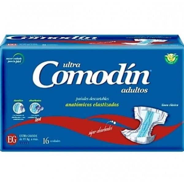 Producto - Pañal de adultos Comodín elastizado x 16