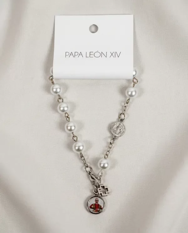Producto - Decenario perlas Papa León XIV