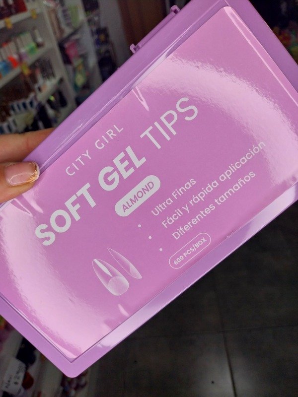 Producto - Tips city girl almendra x 600