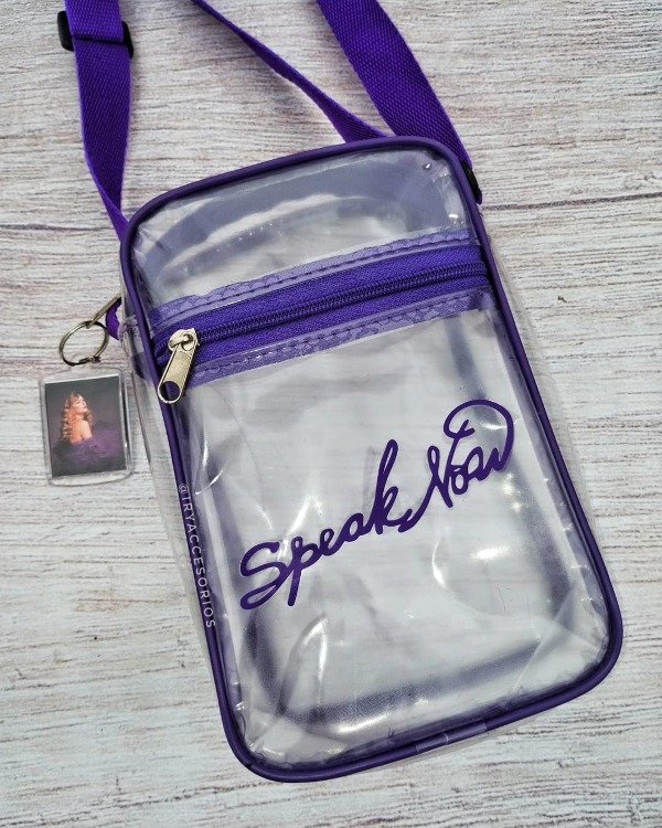 Producto - Clear bag SPEAK NOW