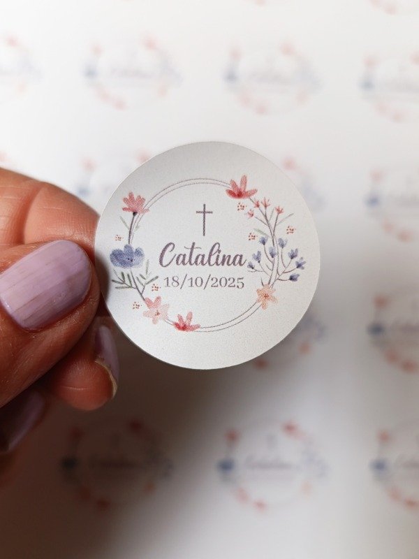 Producto - Sticker Comunión [Modelo Catalina] - 0