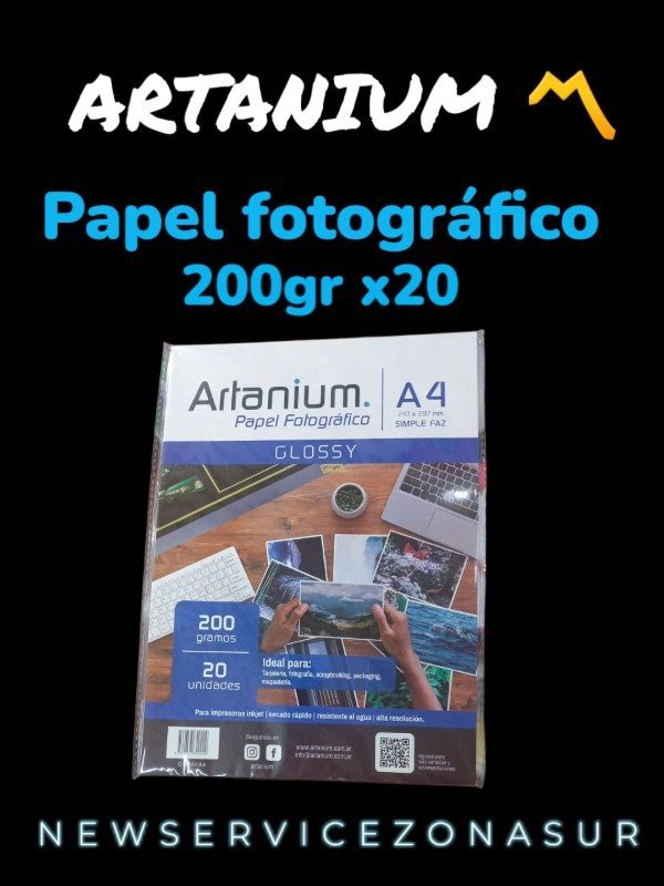Producto - PAPEL FOTOGRAFICO BRILLANTE