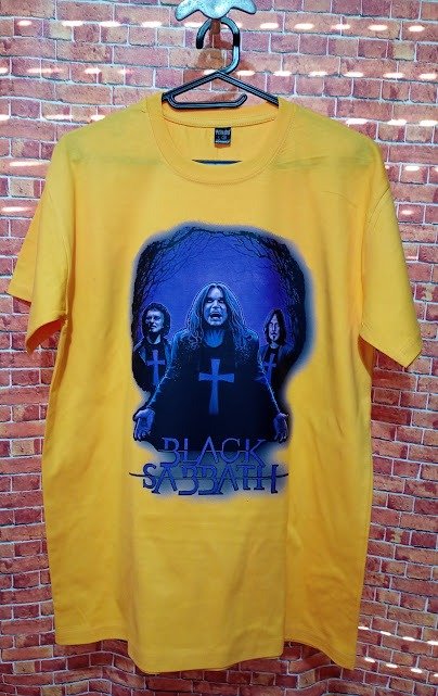 Producto - REMERA - BLACK SABATH - ALGODON TALLE L - 1