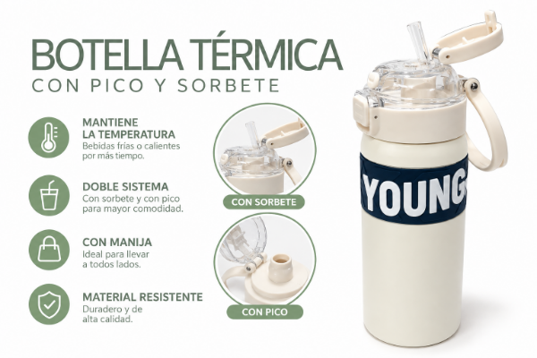 Producto - Botella Térmica Young - 0