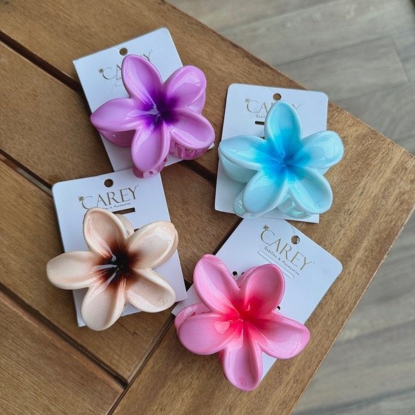 Producto - Broches hibiscus carey