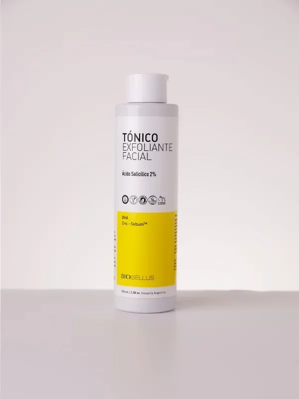 Producto - Tónico Exfoliante facial Ácido Salicílico Biobellus
