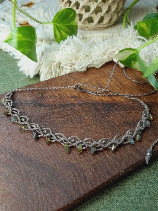 Producto - Choker Amelí - Labradorita - 0