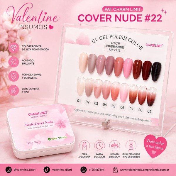 Producto - PAT CHARM LIMIT COVER NUDE #22