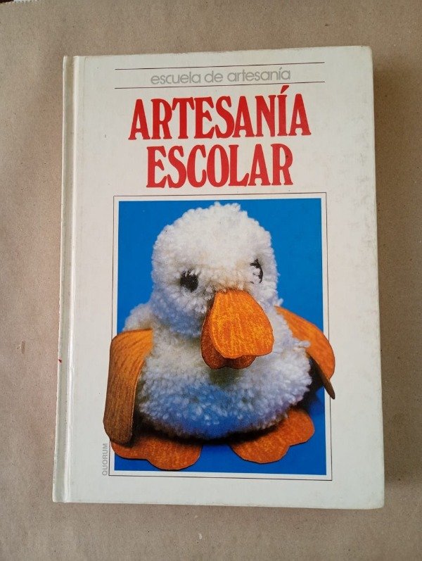 Producto - Artesanía escolar - Barbero González Herrero - Quorum 1992 - Tapa dura