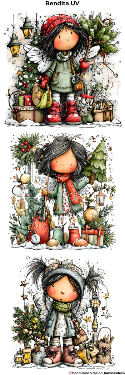 Producto - Bendita UV Haditas navideñas