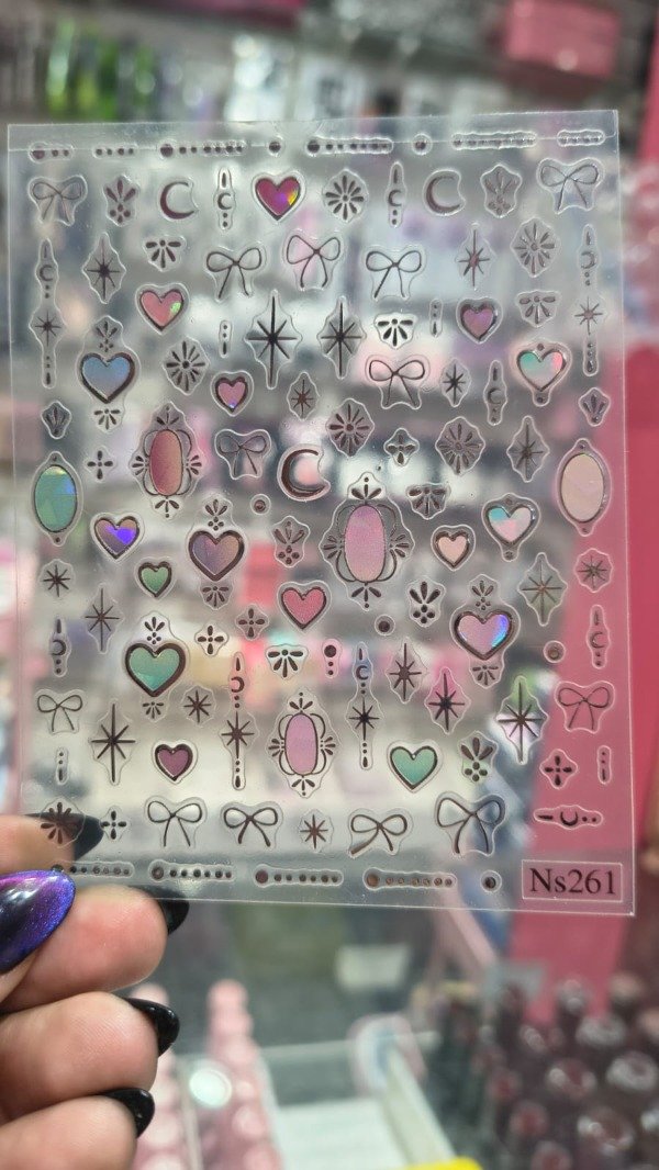Producto - STICKER HEART MOON 5D