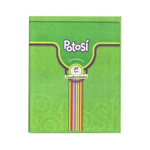 Producto - CUADERNO 16X21CM CUADRICULADO 84 HOJAS TAPA FLEXIBLE