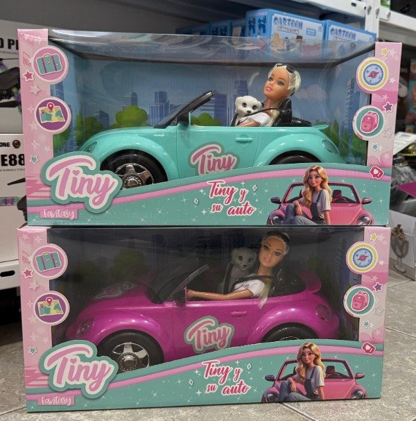 Producto - Muñeca Tiny con auto