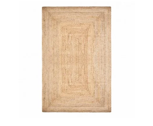 Producto - ALFOMBRA RECTANG.NATURAL YUTE 50X100CM TRENZADA