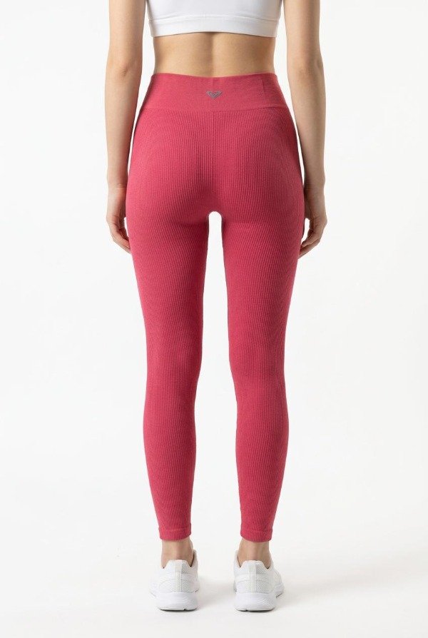 Producto - CALZA DAMA ROXY FITNESS TIME TO PRETEND SEAMLESS ROSA - 1