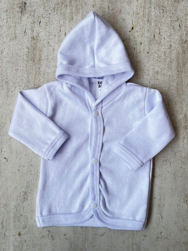 Producto - Campera algodon blanco RN outlet