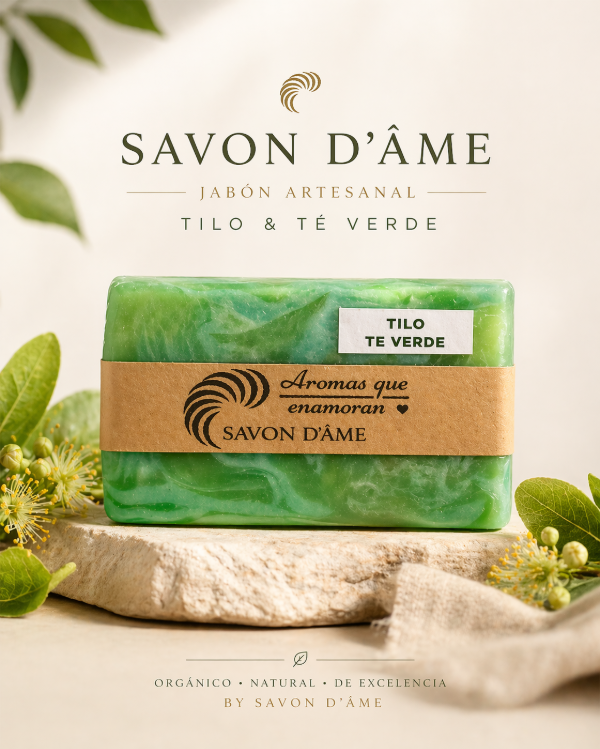 Producto - Jabón de Tilo y Te Verde