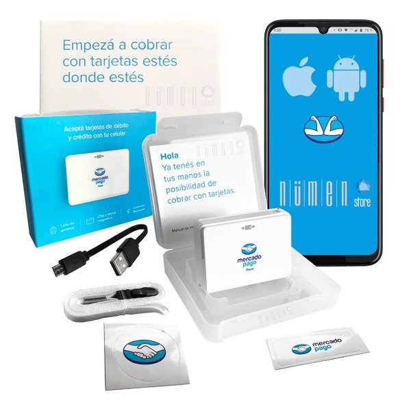 Producto - KIT COMPLETO DE MERCADO PAGO POINT BLUETOOTH
