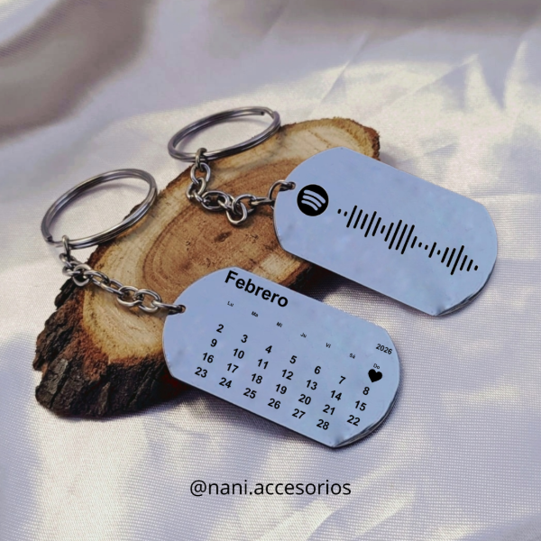 Producto - Llavero almanaque MCR