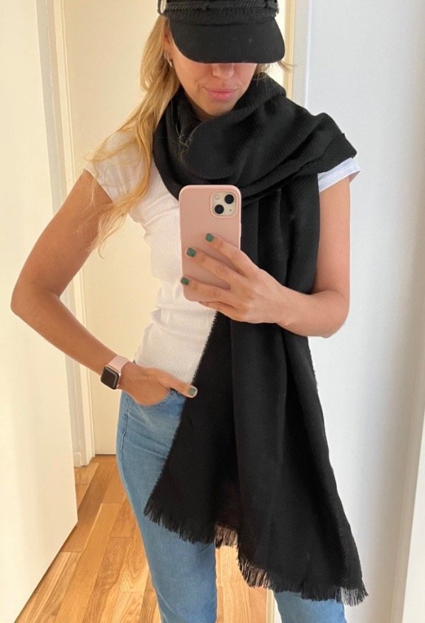 Producto - Bufanda Negra Unisex
