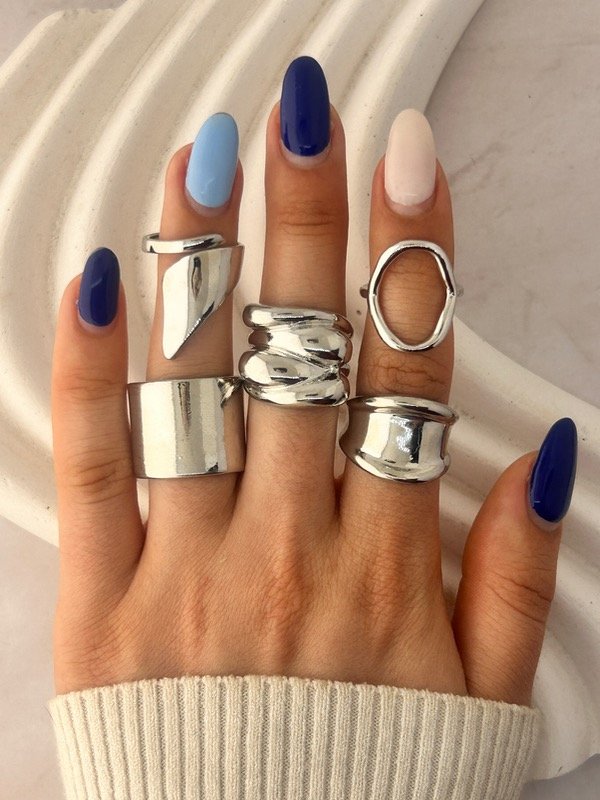 Producto - ANILLO REGULABLE PLATEADO 3043