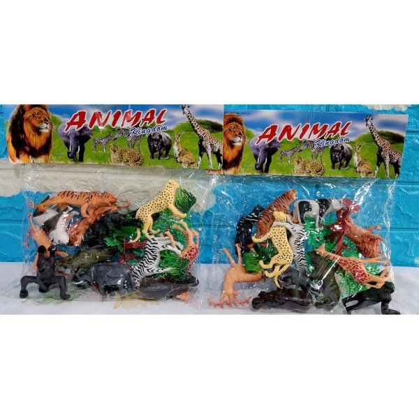 Producto - Animales selva de goma