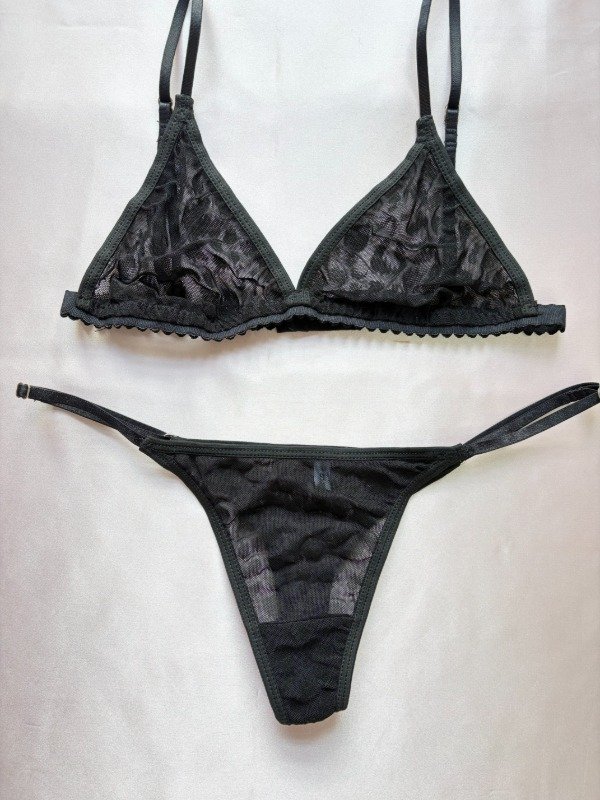 Producto - Tul Negro Animal Print - 1