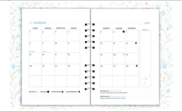 Producto - AGENDA ASTRAL LUNAR 2027 - 1