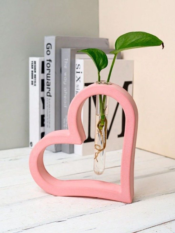 Producto - Molde florero corazon para tubo