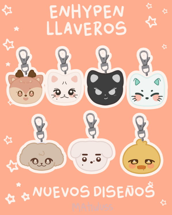 Producto - enhypen llaveritos NUEVO