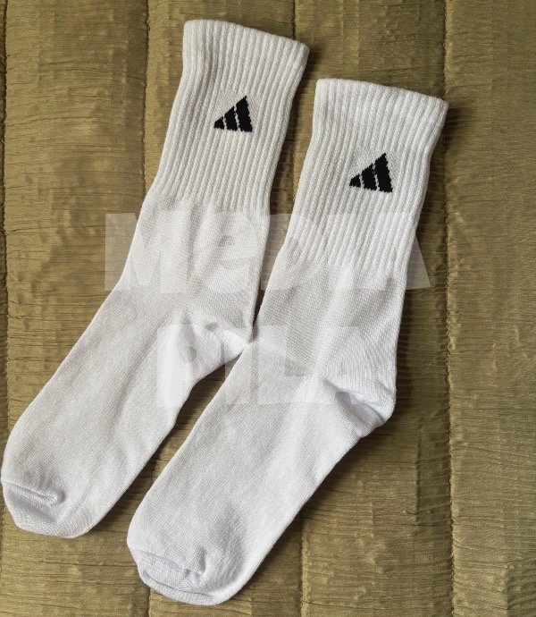 Producto - Media caña - Adidas logo clásica / BLANCA