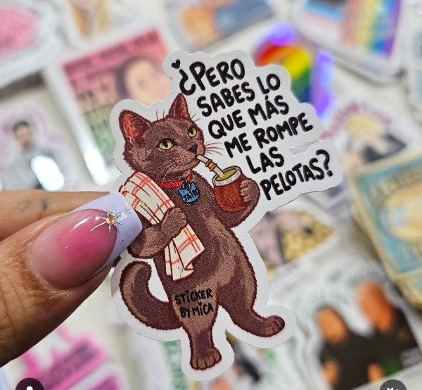 Producto - Sticker pero sabes lo que más me rompe las pelotas
