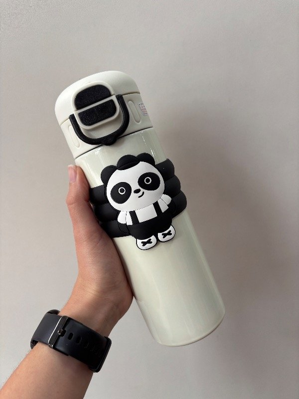 Producto - Botella Panda (acero inoxidable) - 1