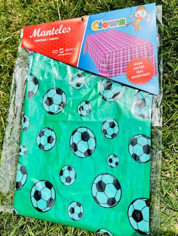 Producto - Mantel Futbol 1.80 x 1.20 mt. x 1 unid