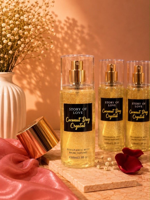 Producto - MINI BODY SPLASH 90ML - COCONUT DAY CRYSTAL
