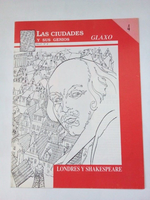 Producto - Las ciudades y sus genios #4 Londres y Shakespeare - Glaxo