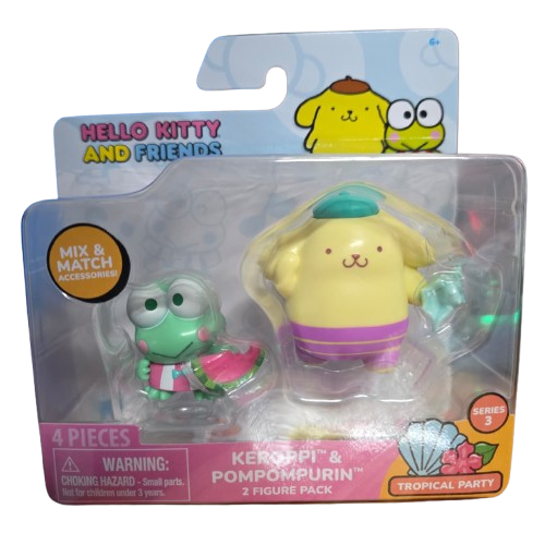 Producto - Hello Kitty And Friends Doble Pack Keroppi And Pompompurin A